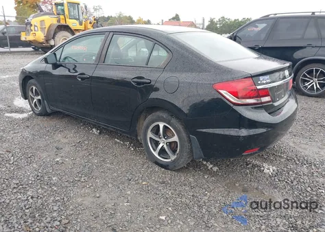 2015 Honda Civic Se from USA, damaged, VIN 2HGFB2F77FH549639